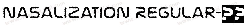 Nasalization Regular字体转换